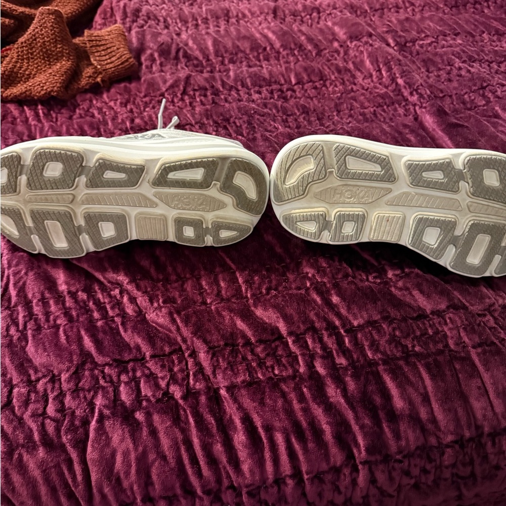 Hoka Women's White Athletic Shoes - Picture 5 of 5